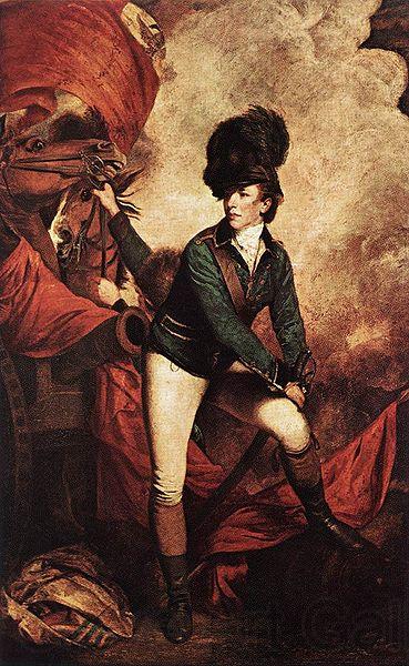 Sir Joshua Reynolds Portrait of Sir Banastre Tarleton France oil painting art